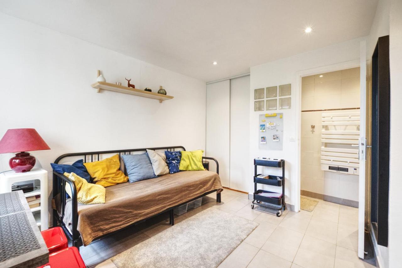 Studio Calme Proche Paris Avec Terrasse Privative Et Jacuzzi En Option Palaiseau Exterior photo